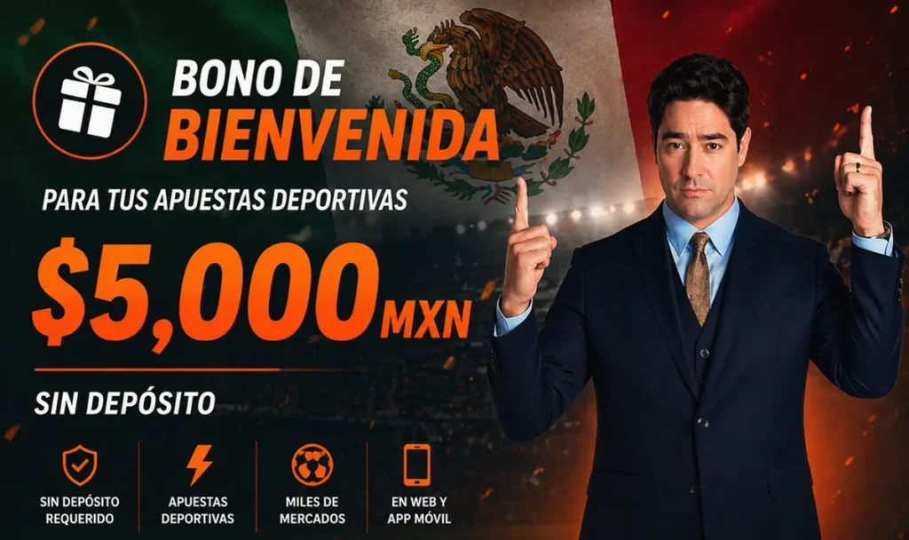 Bono de bienvenida Betano en México sin depósito